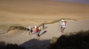 balade  pieds dans les dunes