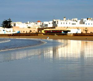 la plage d'Essaouira